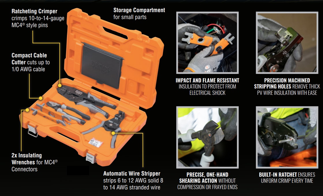 Klein Tools 92919S PV Solar Connection Tool Kit